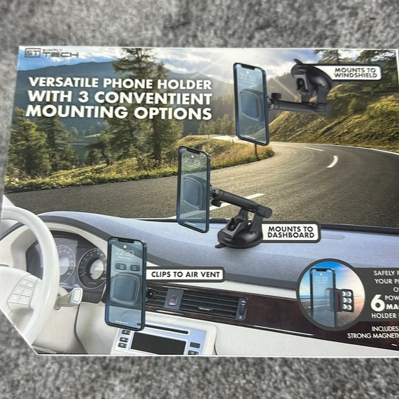 Simply tech magnetic 3 in 1 car mount for all smartphones - Picture 3 of 9